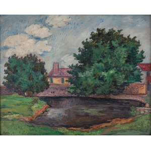 Jean (Jan Mirosław) Peské (Peszke) (1870 Gołta – 1949 Le Mans), Ländliche Landschaft