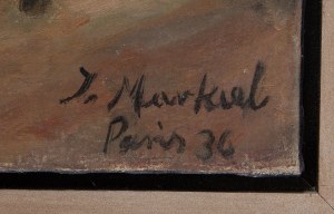 Jakub Markiel (1911 Łódź - 2008 Łódź), Pejzaż paryski, 1936