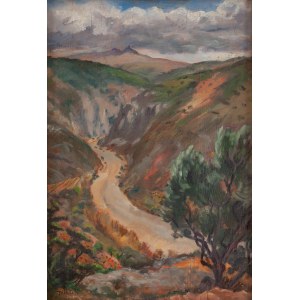 Adolf Milich (1884, Tyszowice near Zamość – 1964, Paris), Landscape from the South of France