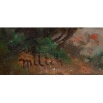 Adolf Milich (1884, Tyszowice near Zamość – 1964, Paris), Landscape from the South of France