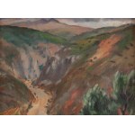 Adolf Milich (1884, Tyszowice near Zamość – 1964, Paris), Landscape from the South of France