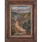 Adolf Milich (1884, Tyszowice near Zamość – 1964, Paris), Landscape from the South of France