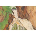 Szymon (Szamaj) Mondzain (Mondszajn) (1890, Chełm - 1979, Paris), « La cascade de Bad Gastein », 1956