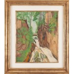 Szymon (Szamaj) Mondzain (Mondszajn) (1890, Chełm - 1979, Paris), « La cascade de Bad Gastein », 1956