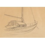 Mojżesz (Moise) Kisling (1891, Kraków – 1953, Paris), Sailboat (Le Bateau), 1950