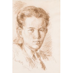 Maurycy (Maurice) Mędrzycki (Mendjizki) (1890 Łódź - 1951 St. Paul de Vance), Portret Boba Tarcali, 1946