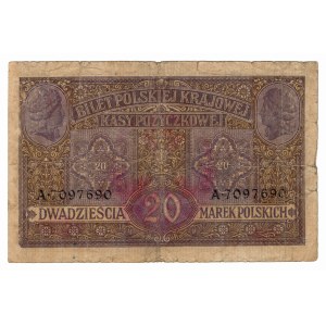 20 marek polskich 1916, Generał, seria A·7097690