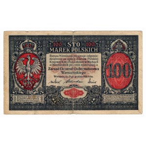 100 Polish marks, 1916, General, Series A·3592569