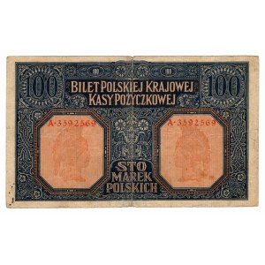100 Polish marks, 1916, General, Series A·3592569