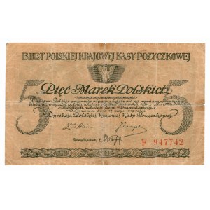 5 Polish marks, 1919, Series F 947742