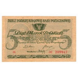 5 Polish marks, 1919, Series IB 289947