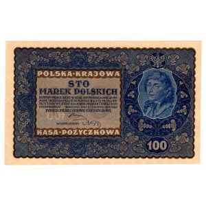 100 marchi polacchi del 1919, serie IE P 516045