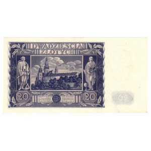 20 zloty del 1936, serie BC 5733075