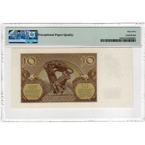 10 złoty del 1940, serie J 3541994