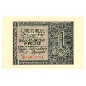 1 Złoty 1941, seria BC 6068704