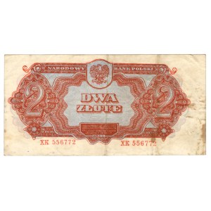 2 zlote, 1944, XK series 556772