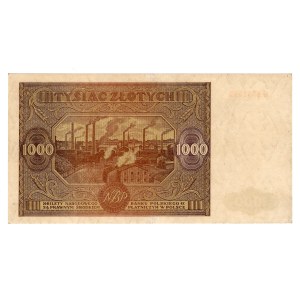 1,000 zloty, 1946, Series H 8591505