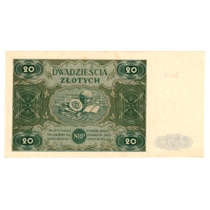 20 zlotych, 1947, Series D 9895661