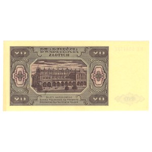20 zlotych, 1948, KE series 6584522