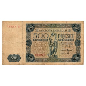 500 Złotych 1947, seria N 202276