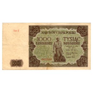 1,000 zloty, 1947, Series E 4643431