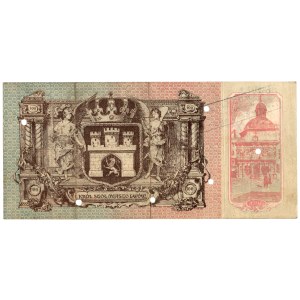 Lwów, Asygnata Kasowa na 100 Koron 1915, seria Z. 21445*