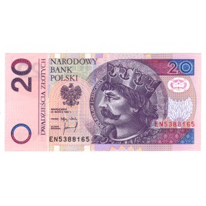 20 zlotych, 1994, series EN 5388165