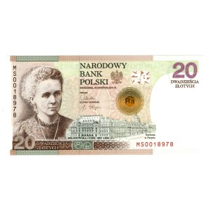20 zlotych, 2011, MS 0018978 series