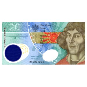 20 zlotych 2022, MK 0022290 Series