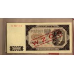 Designs of Polish Banknotes from the 1948 and 1965 Issues - Original Complete Set