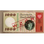 Designs of Polish Banknotes from the 1948 and 1965 Issues - Original Complete Set