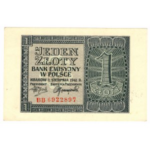 1 zloty, 1940, BB series 6922897