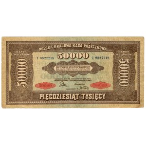 50,000 Polish marks, 1922, Series I, 0827218