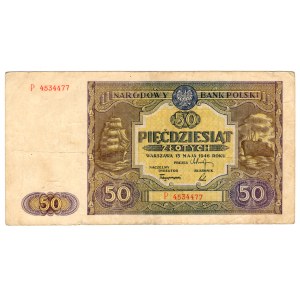 50 złotych 1946, seria P 4534477