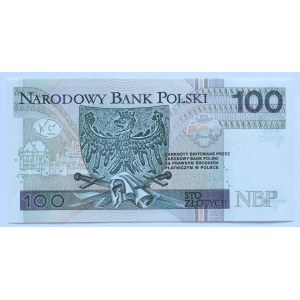 100 zlotych, 2018, IH series 0000050 — very low serial number