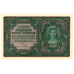 500 marek polskich 1919, II Serja D 176018
