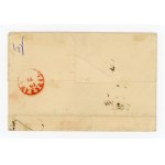 KINGDOM OF POLAND, 1860, 1 fi. ad, ON AN ENVELOPE