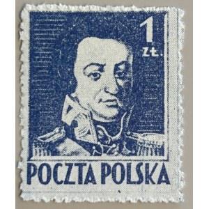 PEOPLE'S POLAND, PEOPLE'S POLAND, LEADERS, 1944, No. 341—BLUE, GUARANTEE