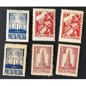 POLSKA LUDOWA, ŁÓDŹ EDITION, 1945, pp. 358–360 ** VARIATIONS