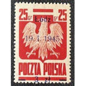 POLSKA LUDOWA, WYZWOLENIE, 1945 ROK, Fi. 351 ** USTERKA