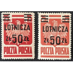 PEOPLE'S POLAND, AVIATION EDITION, 1947, Fi. 442 B1 ** AVIATION
