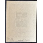 Polská lidová republika, SJEZD, ROK 1954, BLOK 13 ND B1 ** DVOJITÉ RÝHOVÁNÍ, ZÁRUKA