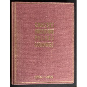 People's Republic of Poland, FISCHER ALBUM, VOLUME III (1956–1959), WITH STAMPS IN ** CONDITION