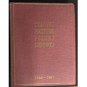 People's Republic of Poland, FISCHER ALBUM VOL. VII (1966–1967), WITH STAMPS IN ** CONDITION