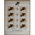 People's Republic of Poland, FISCHER ALBUM VOL. VII (1966–1967), WITH STAMPS IN ** CONDITION