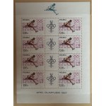 People's Republic of Poland, FISCHER ALBUM VOL. VII (1966–1967), WITH STAMPS IN ** CONDITION