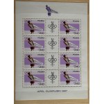 People's Republic of Poland, FISCHER ALBUM VOL. VII (1966–1967), WITH STAMPS IN ** CONDITION