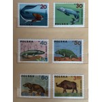 People's Republic of Poland, FISCHER ALBUM VOL. VII (1966–1967), WITH STAMPS IN ** CONDITION