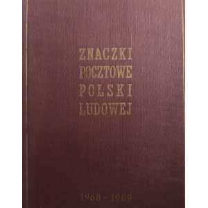 People's Republic of Poland, FISCHER ALBUM, VOLUME VIII (1968–1969), WITH STAMPS IN ** CONDITION