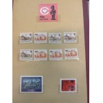 PRL, ALBUM FISCHER VOLUME X (1972-1973), CON FRANCOBOLLI IN CONDIZIONI **